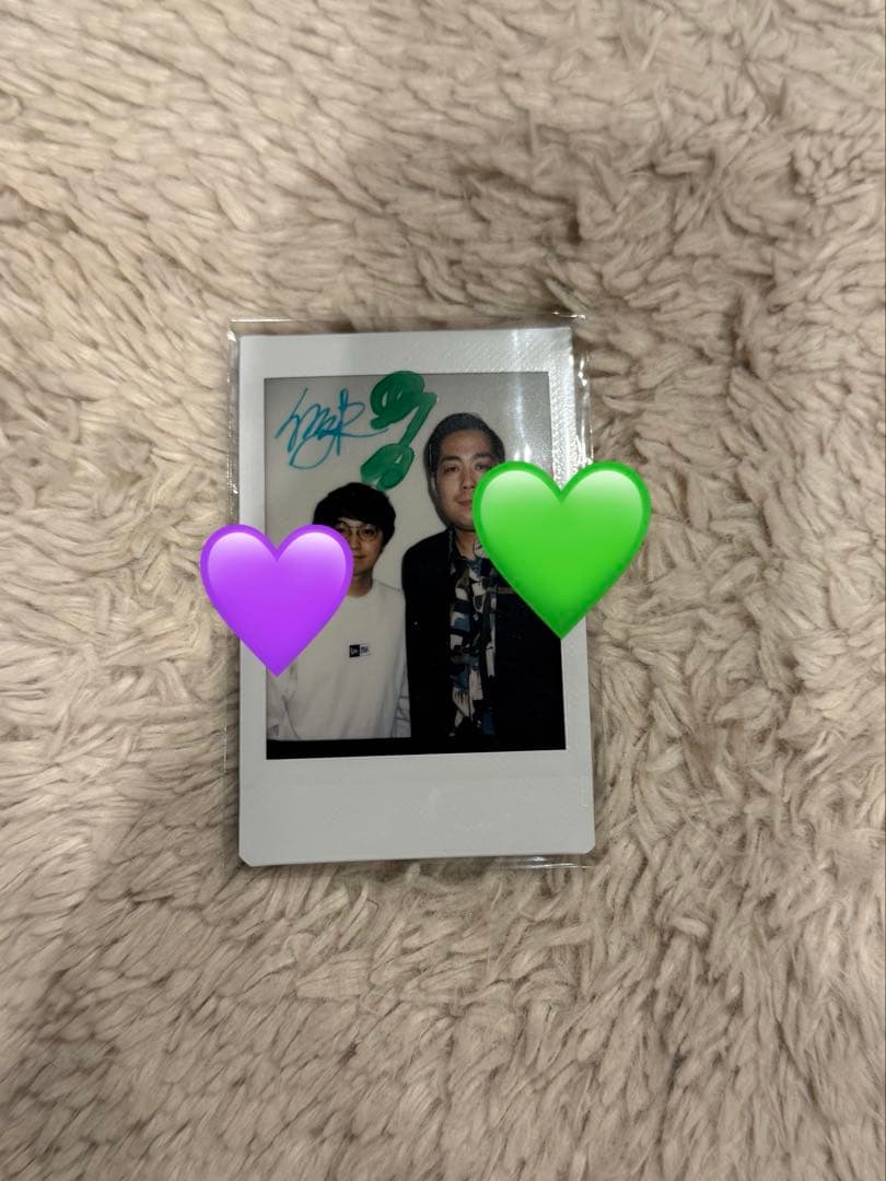 エバース 直筆サイン入りチェキ