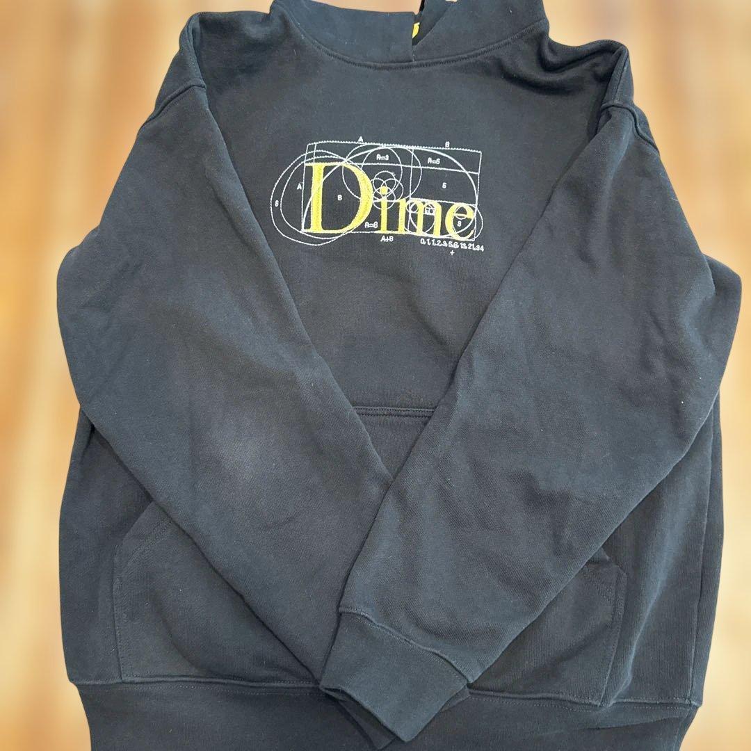 Dimeパーカー黒Sサイズ