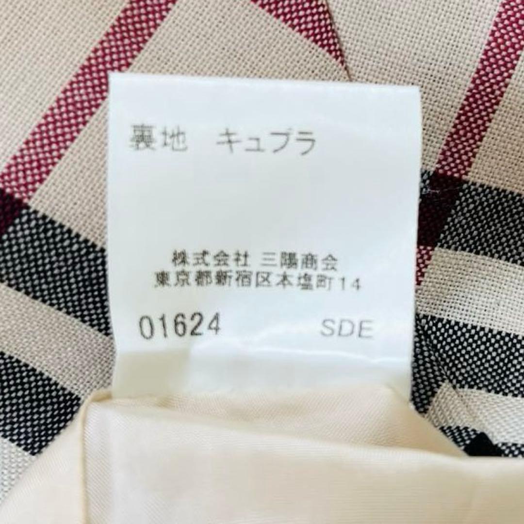 美品XL✨バーバリーロンドン　ノバチェックフレアスカート　メガチェック三陽商会