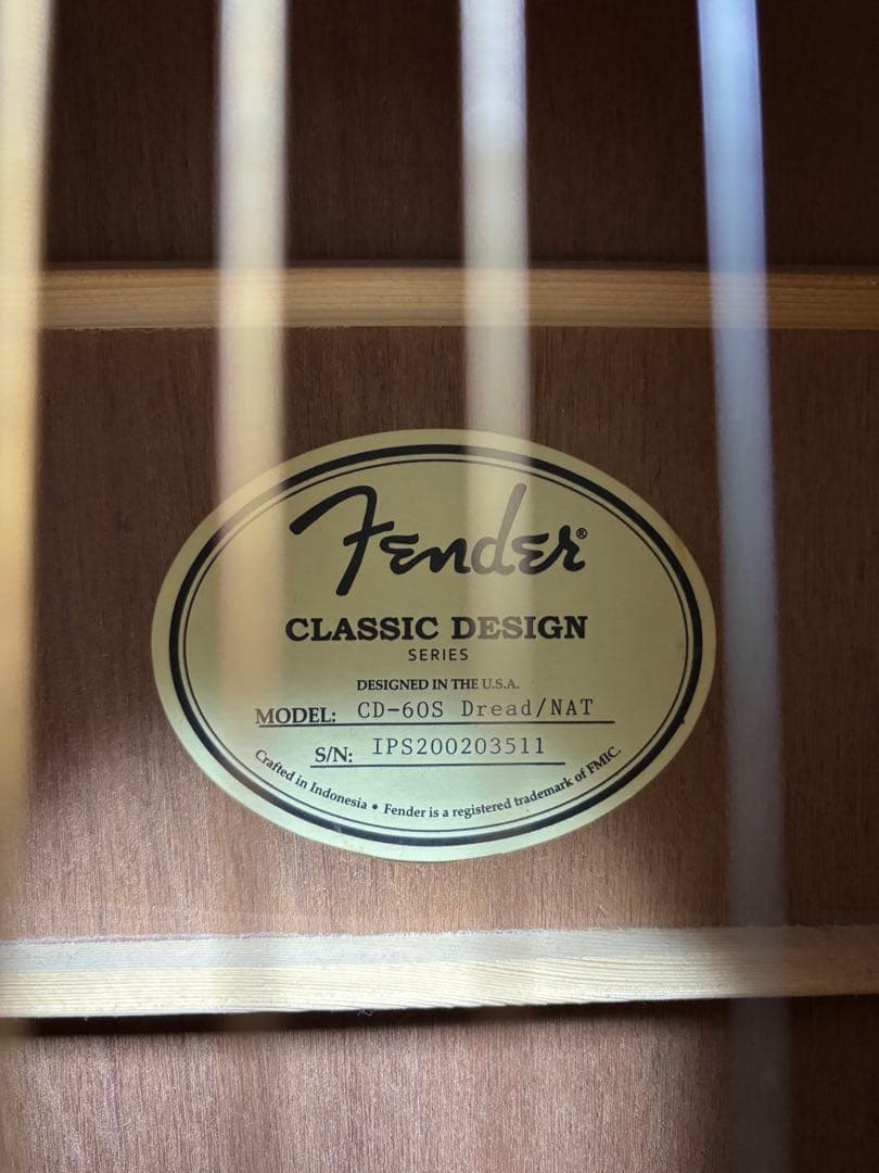 Fender アコースティックギター