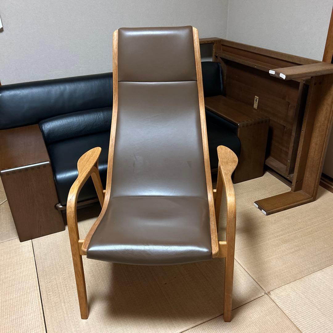 スウェデッセ ラミノ ラウンジチェア レザー カンディハウス