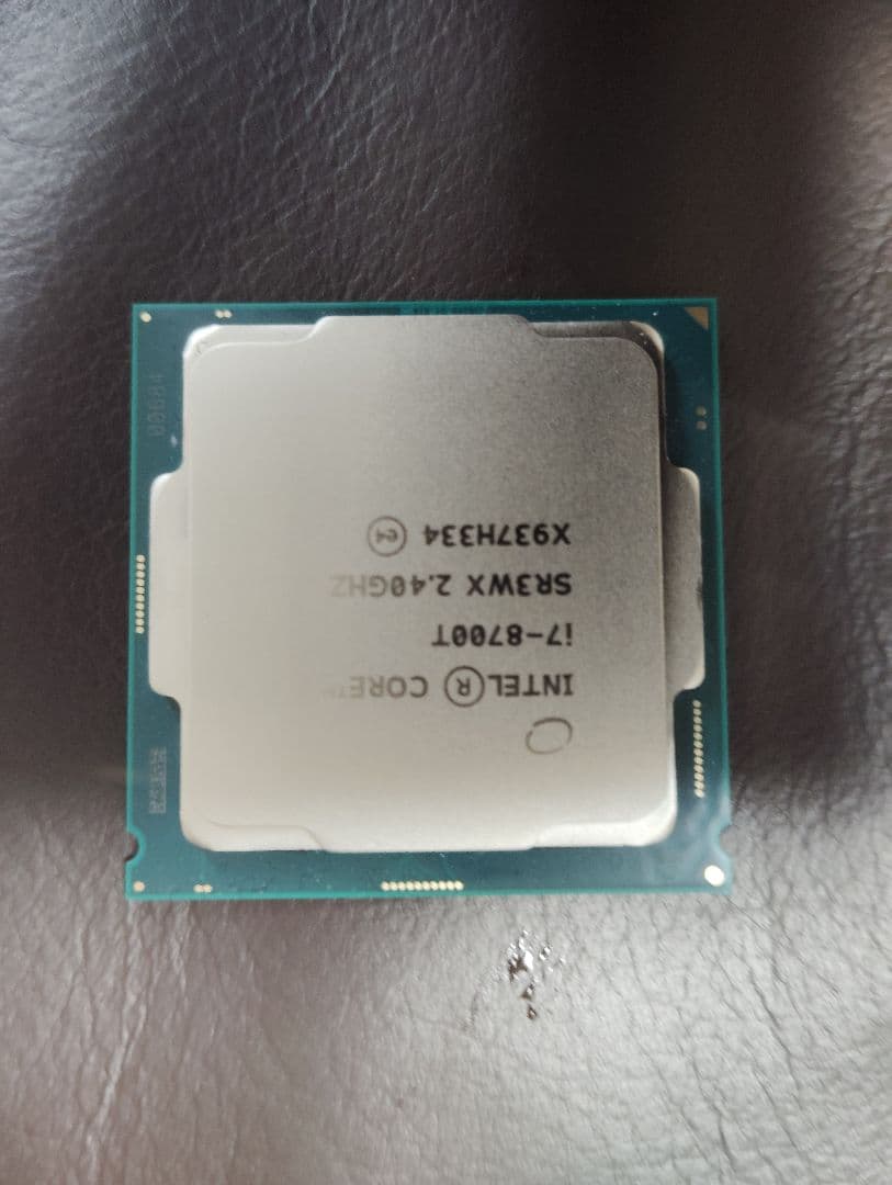 CPU Intel Core i7-8700T CPU