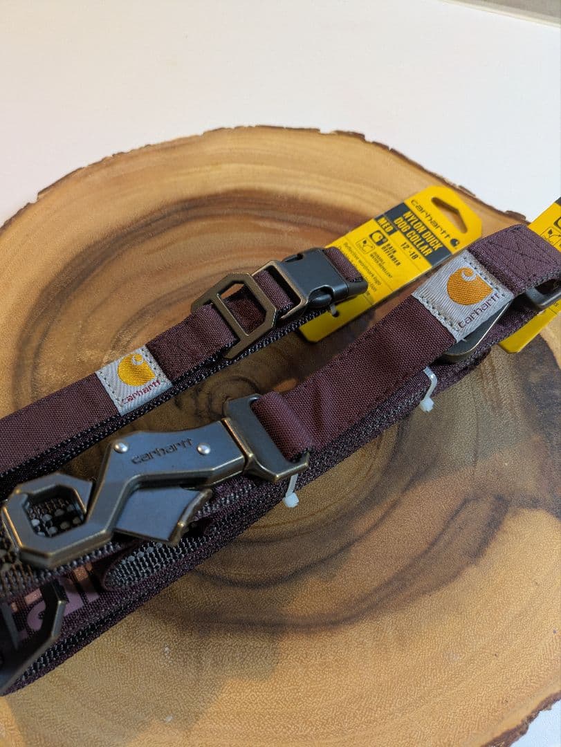 【NEW】Carhartt カーハート 犬用リーシュ＆首輪セット L 赤ワイン