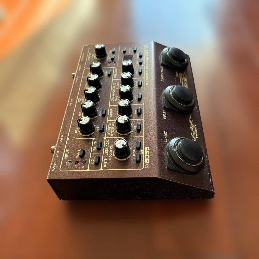 BOSS アコースティックプリアンプ AD-10