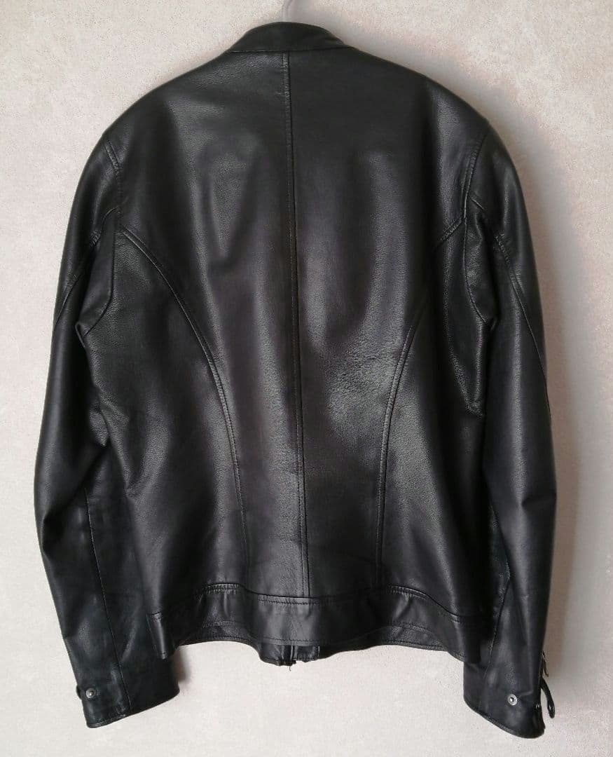 Paul Smith ブラックレザーシングルライダース