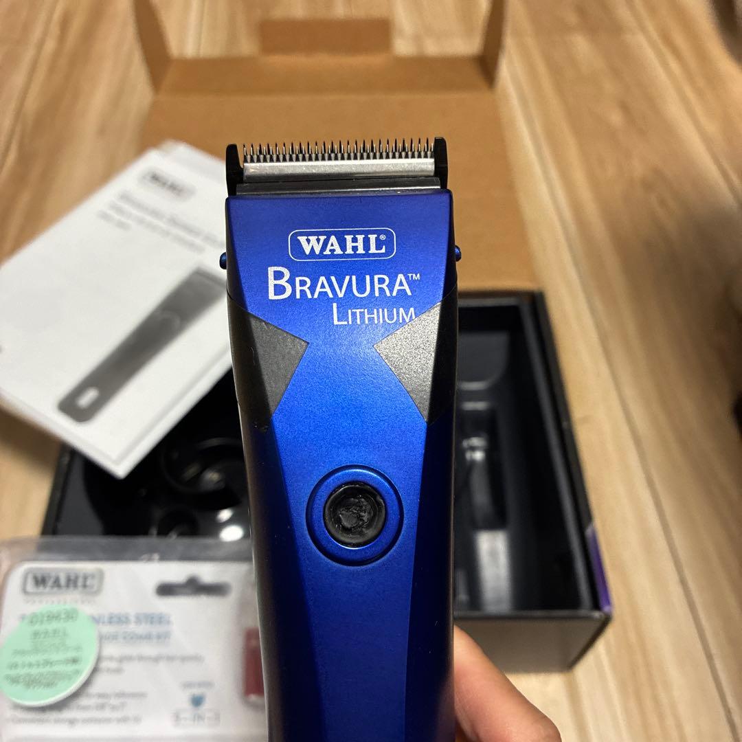 WAHL ブラビューラ　本体　アタッチメントセット　トリミング　バリカン
