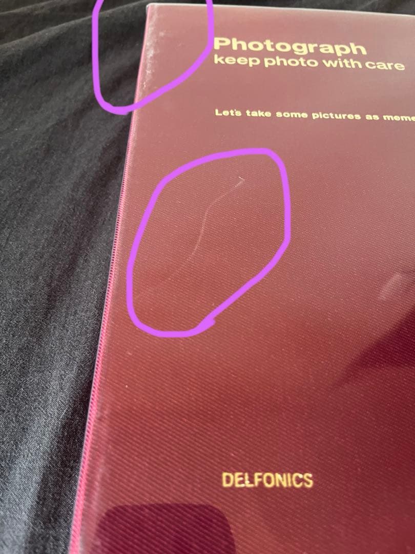 廃盤品　デルフォニックス　アルバムＬサイズ5冊レフィルセット