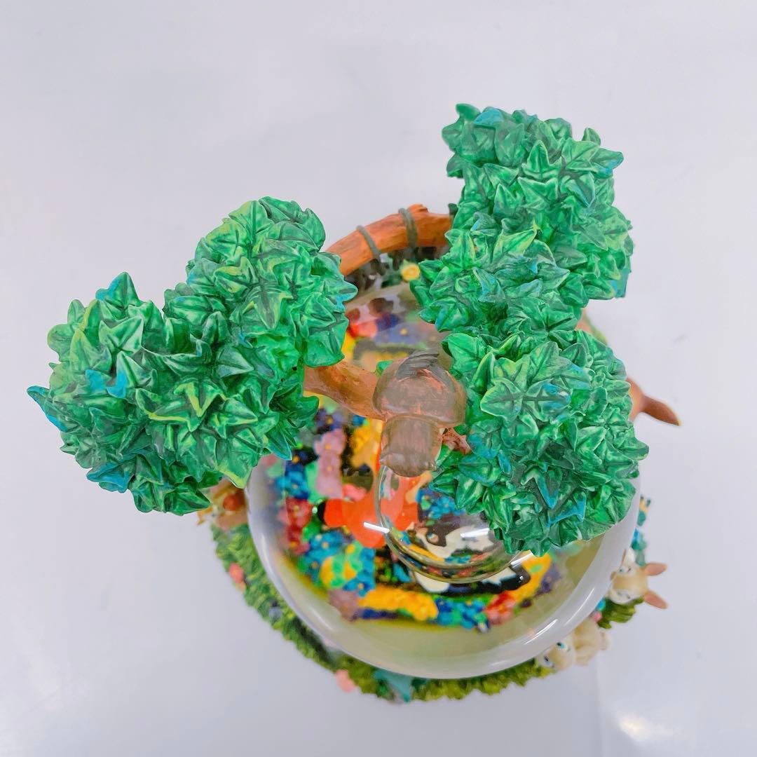 4FM80 Disney ディズニー バンビ スノードーム オルゴール 雑貨