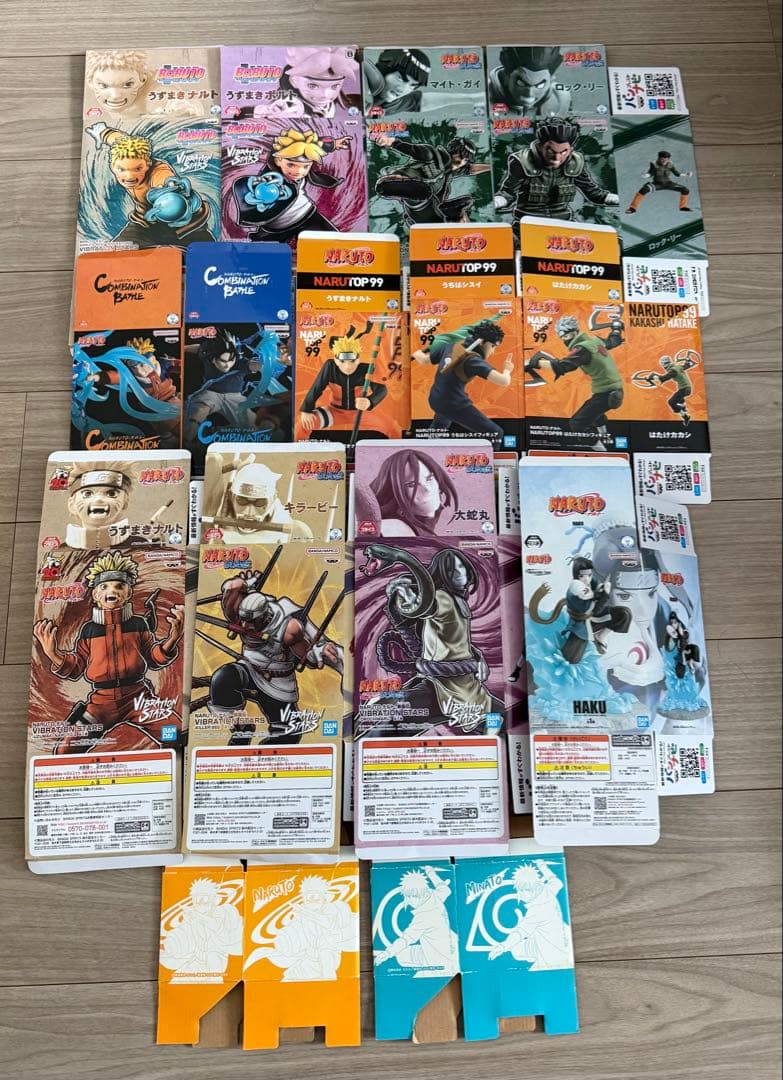 【引退品】NARUTOコレクション漫画・フィギュア・シール・その他