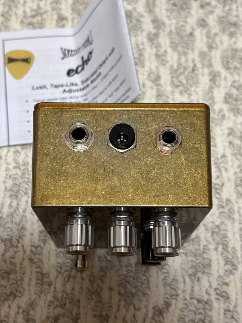 Skreddy Pedals Echo ギターエフェクター　強烈なエコー　箱説有