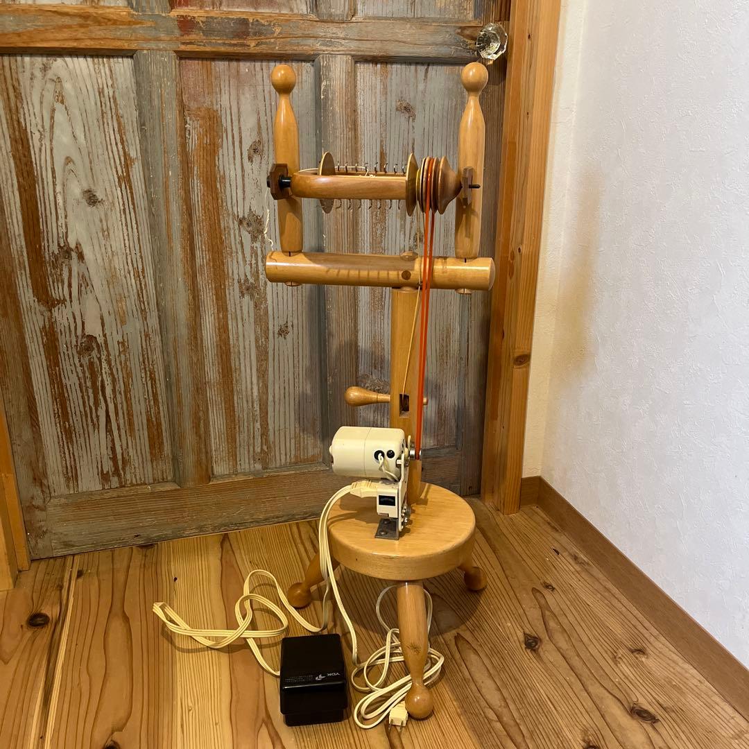 東京手織機　電動紡ぎ車1 電動紡ぎ車