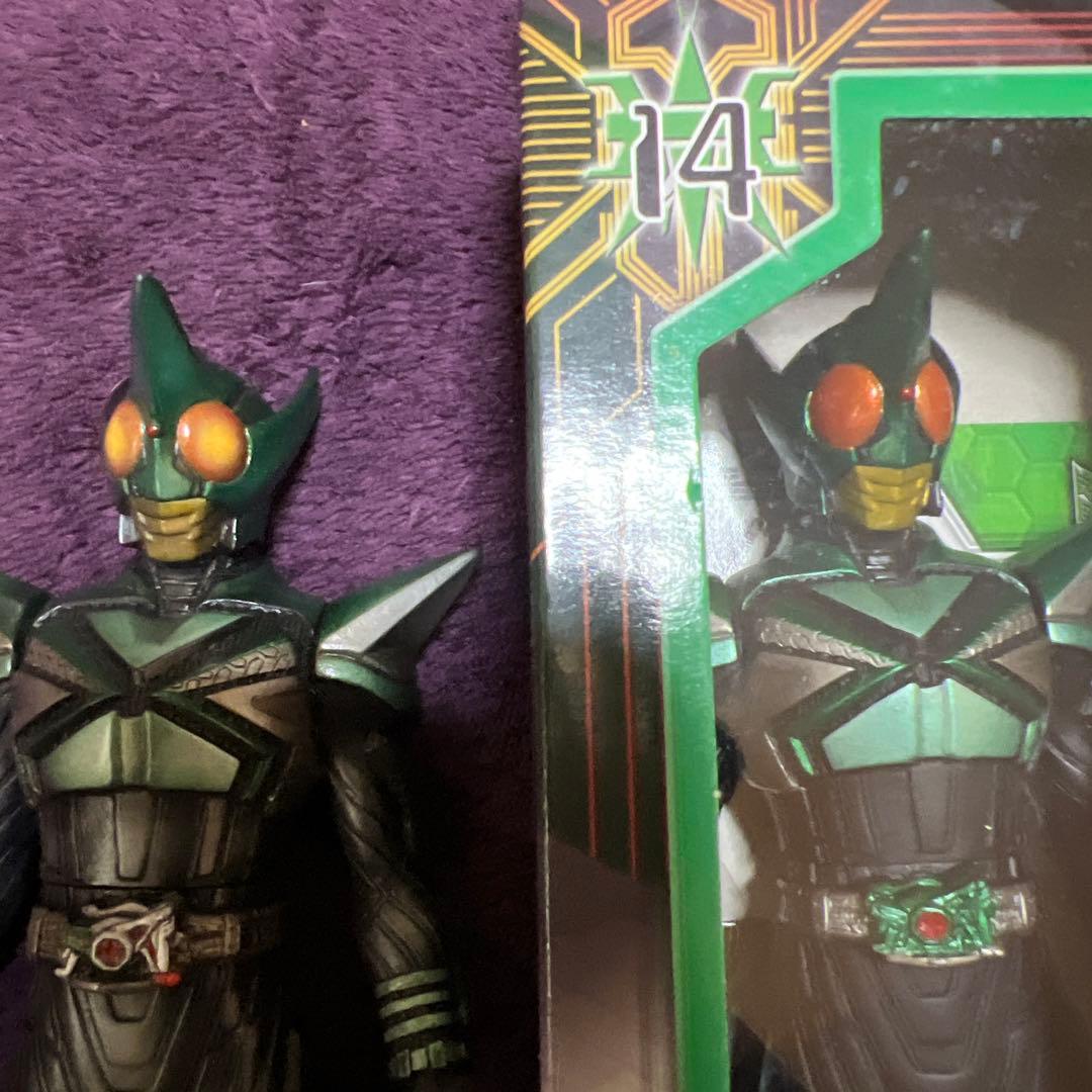 仮面ライダーキックホッパー　重塗装　ライダーヒーローシリーズK