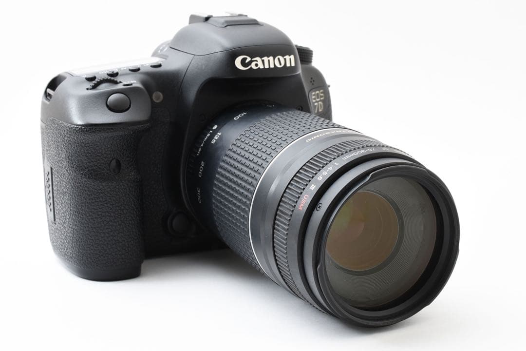 一眼レフカメラ Canon EOS 7D MarkⅡ 望遠レンズセット
