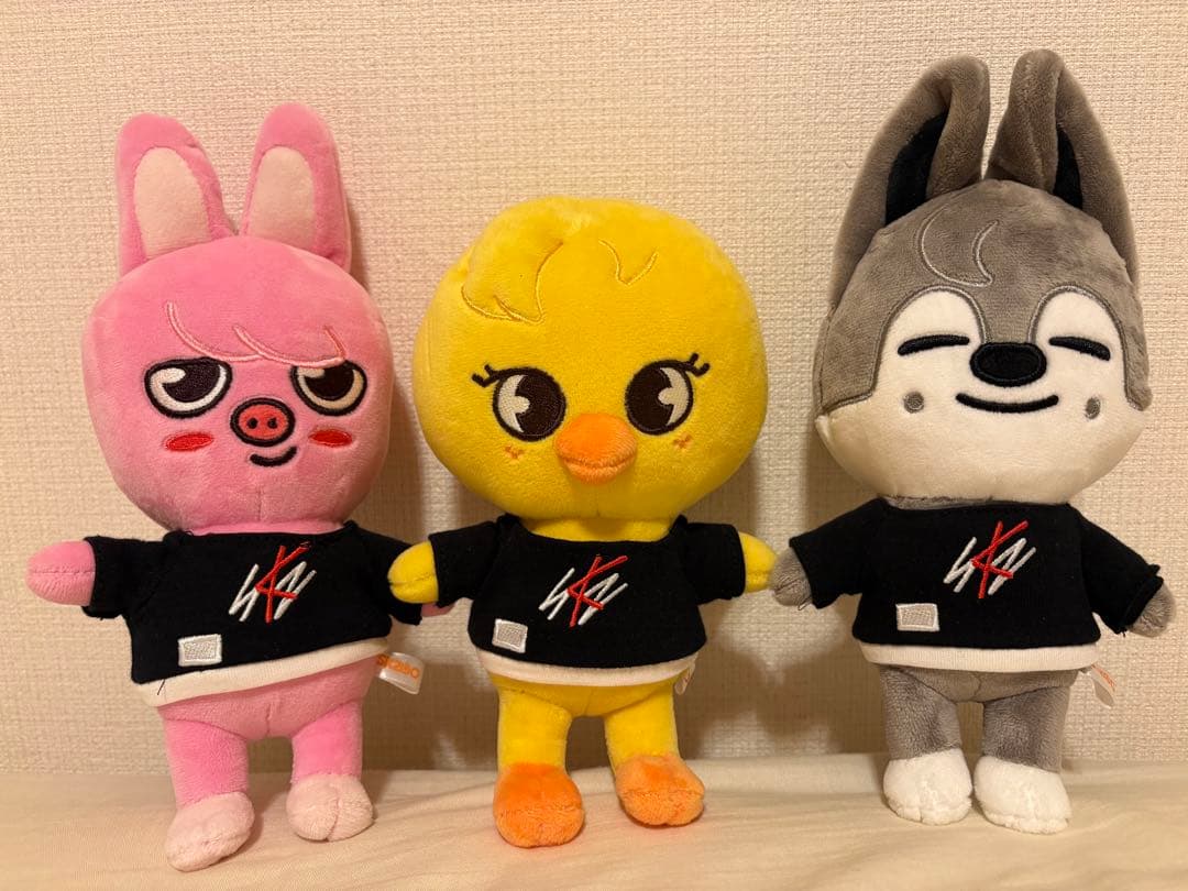 【(´◡͐`)bow ページ】SKZOO ぬいぐるみ 3点セット