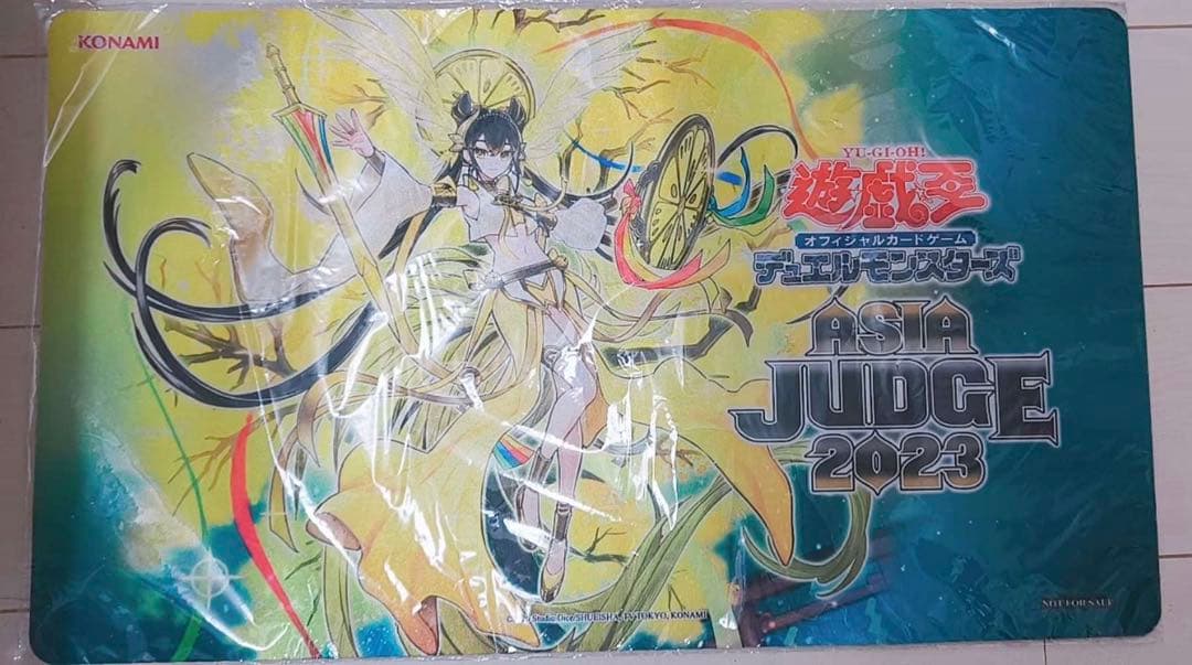 【最安値】未開封 遊戯王 オオヒメの御巫 プレイマット 新品 中国ジャッジ限定