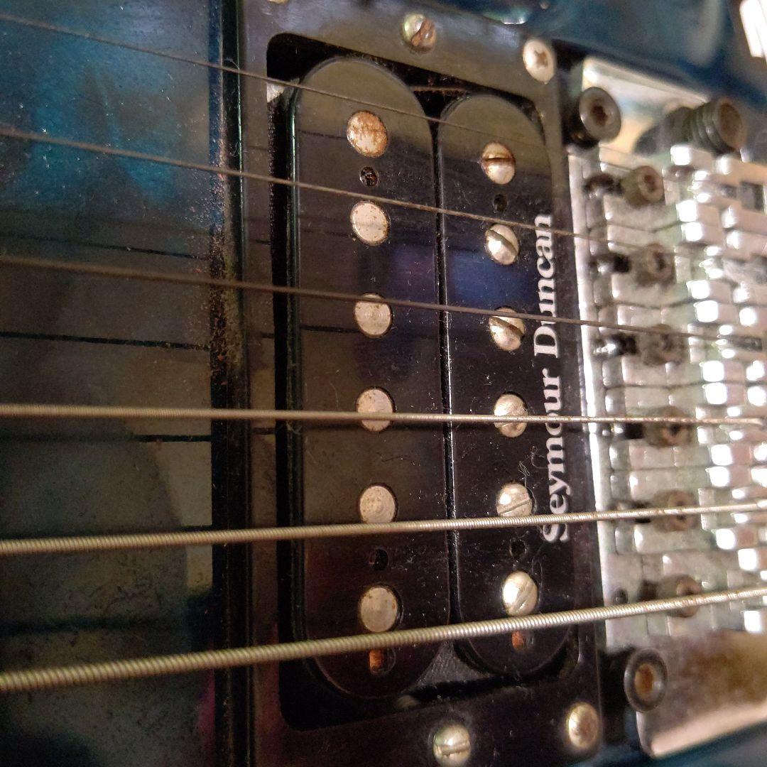 Grass Roots ギター 青 Seymour Duncan