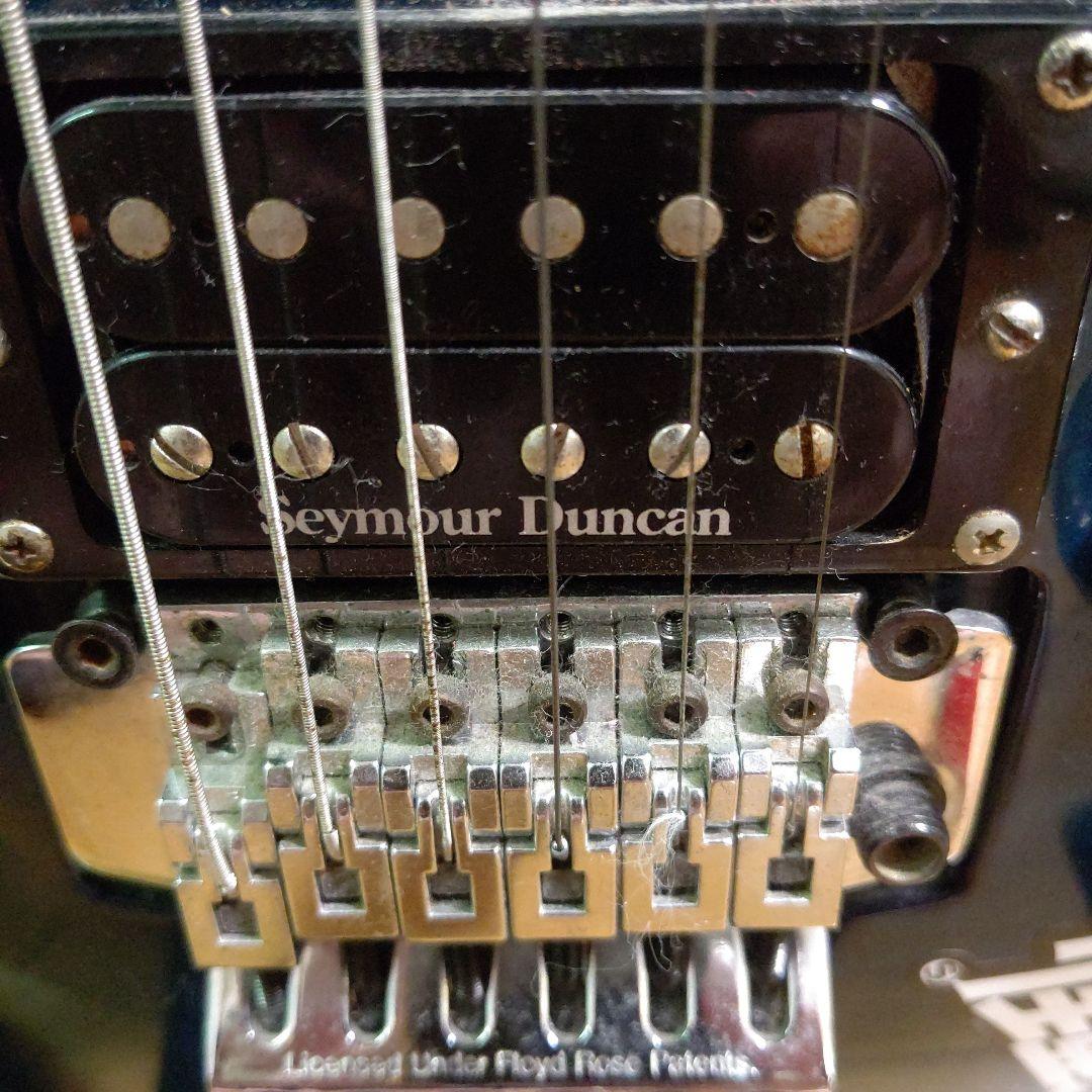 Grass Roots ギター 青 Seymour Duncan