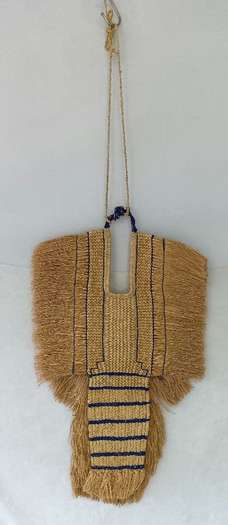 藁蓑　みの　古民具　レトロ　アンティーク　民芸品　インテリア　わら細工　装飾