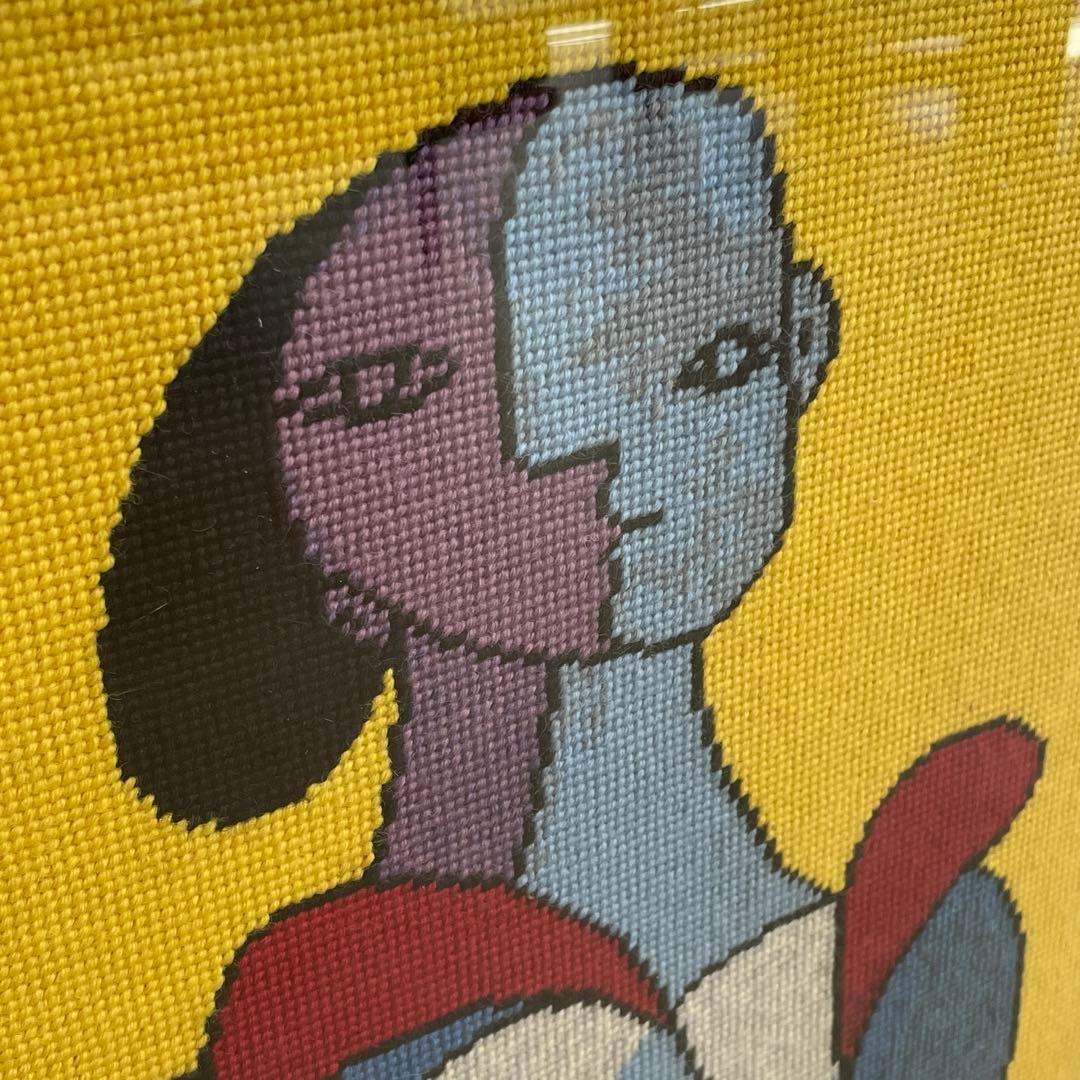 ヴィンテージ ピカソ タペストリー ニードルポイント 額装
