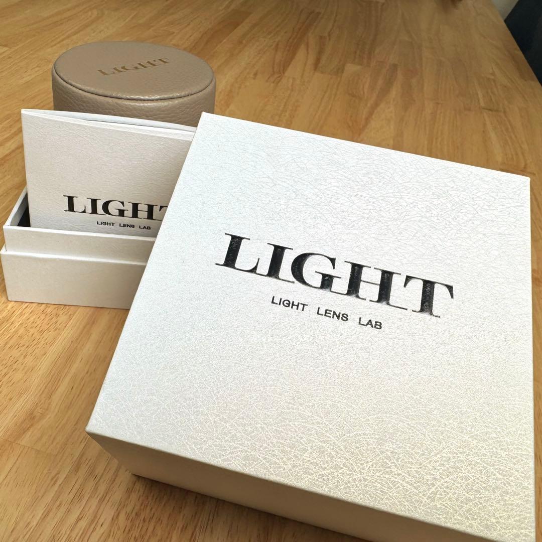 【希少】LIGHT LENS LAB チタニウム レンズ　【世界に36本】
