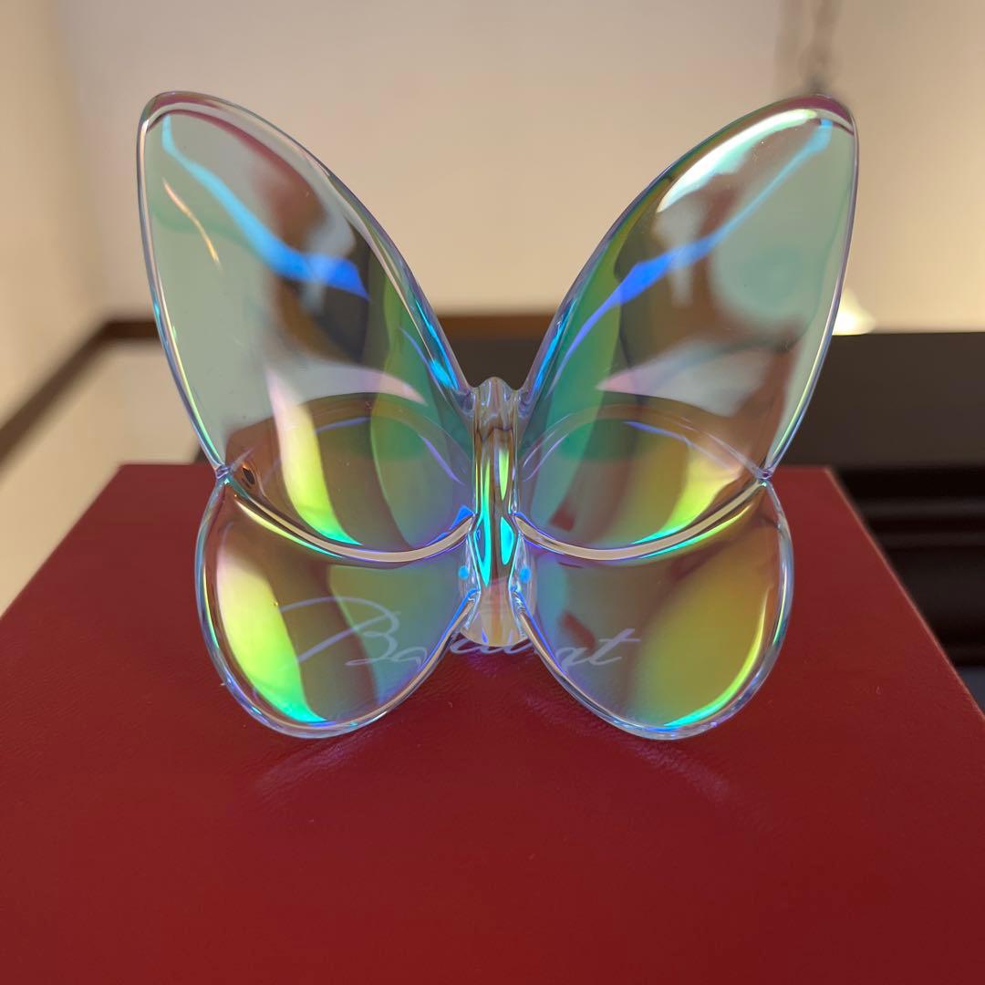 【新品 未使用】Baccarat ラッキーバタフライ