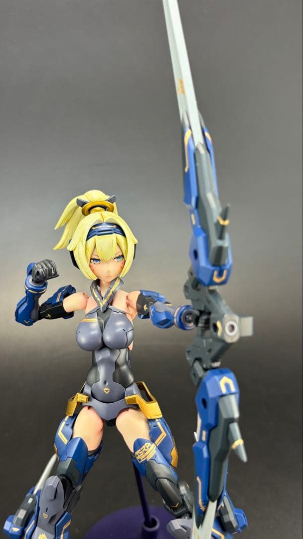 【塗装完成品】朱羅 弓兵 影衣