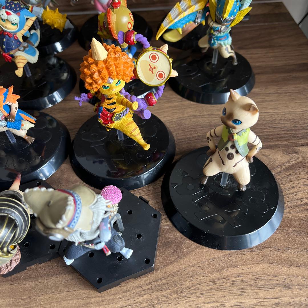 ★ モンスターハンター　オトモアイルー　フィギュア　22個セット