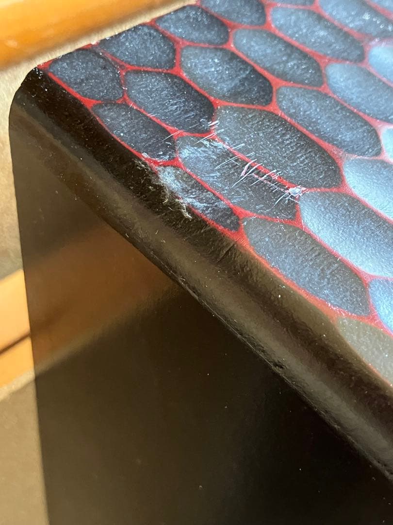 鎌倉彫り6段小箪笥　美品