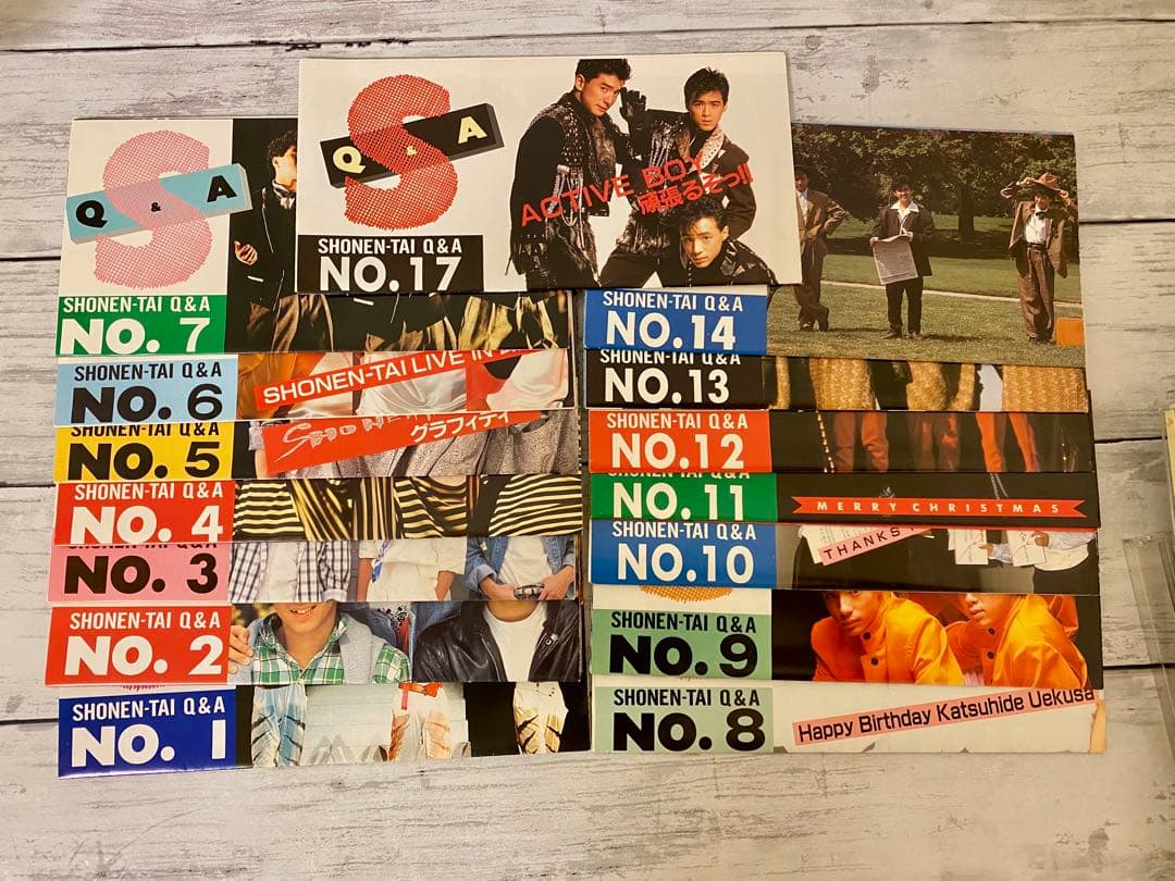 少年隊FC会報No.1〜17(15.16欠品）