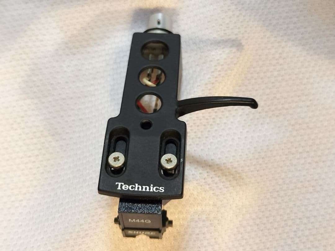 値下げ中 SHURE M44G カートリッジ　Technicsヘッドシェル