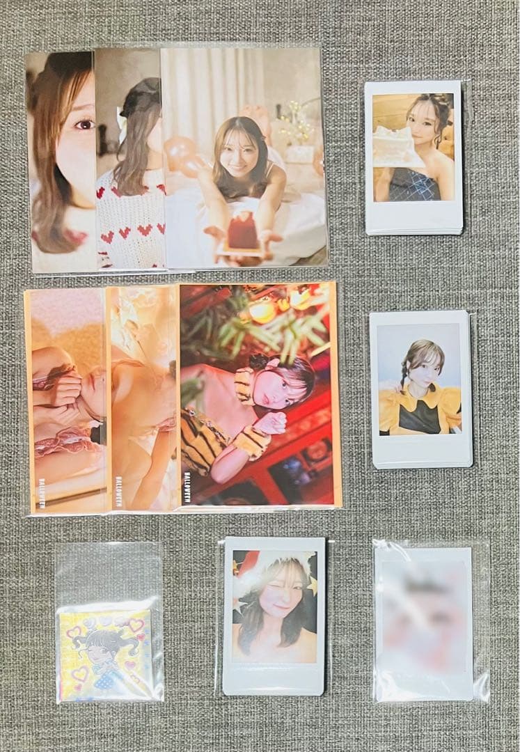 Ririka りりか インフルエンサー ブロマイド チェキ ステッカー サイン