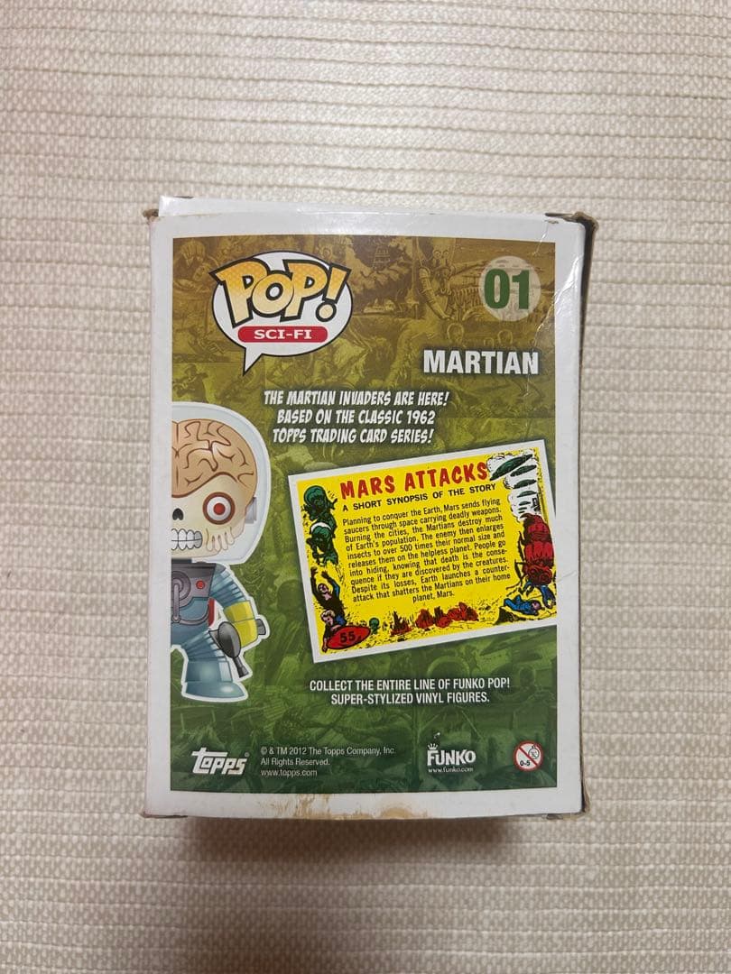 funko pop マーズアタック　ファンコ　フィギュア　人形　海外