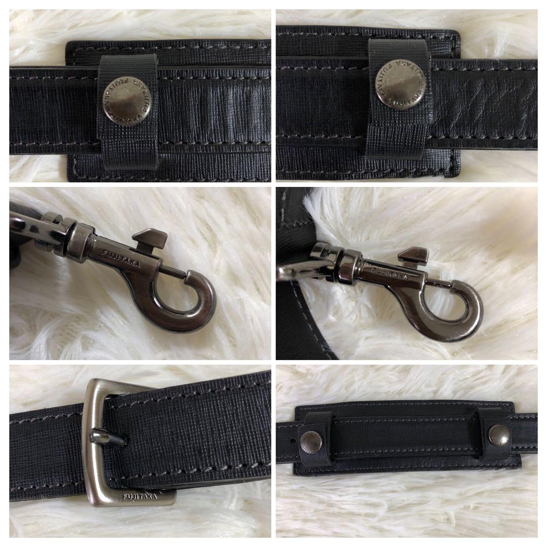 未使用級 フジタカ ディアマン レザー ビジネスバッグ 2way A4B4収納可