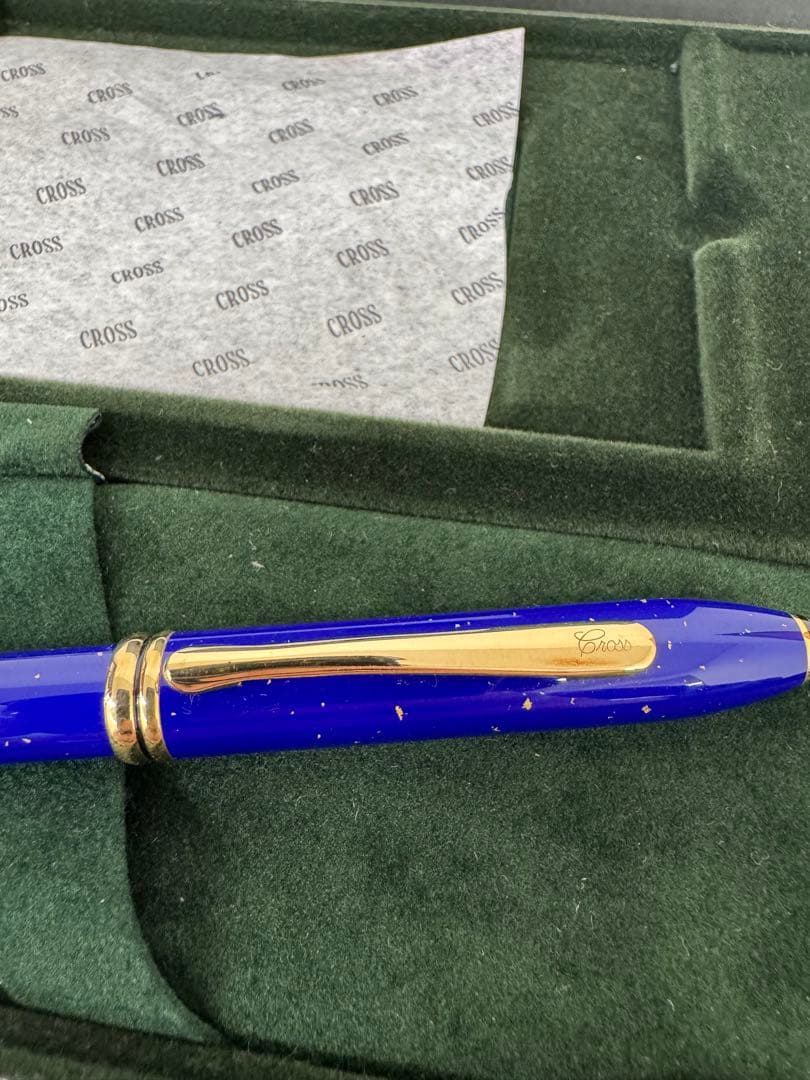 [超美品]クロス　ラピスラズリ　シャーペン(箱付き)