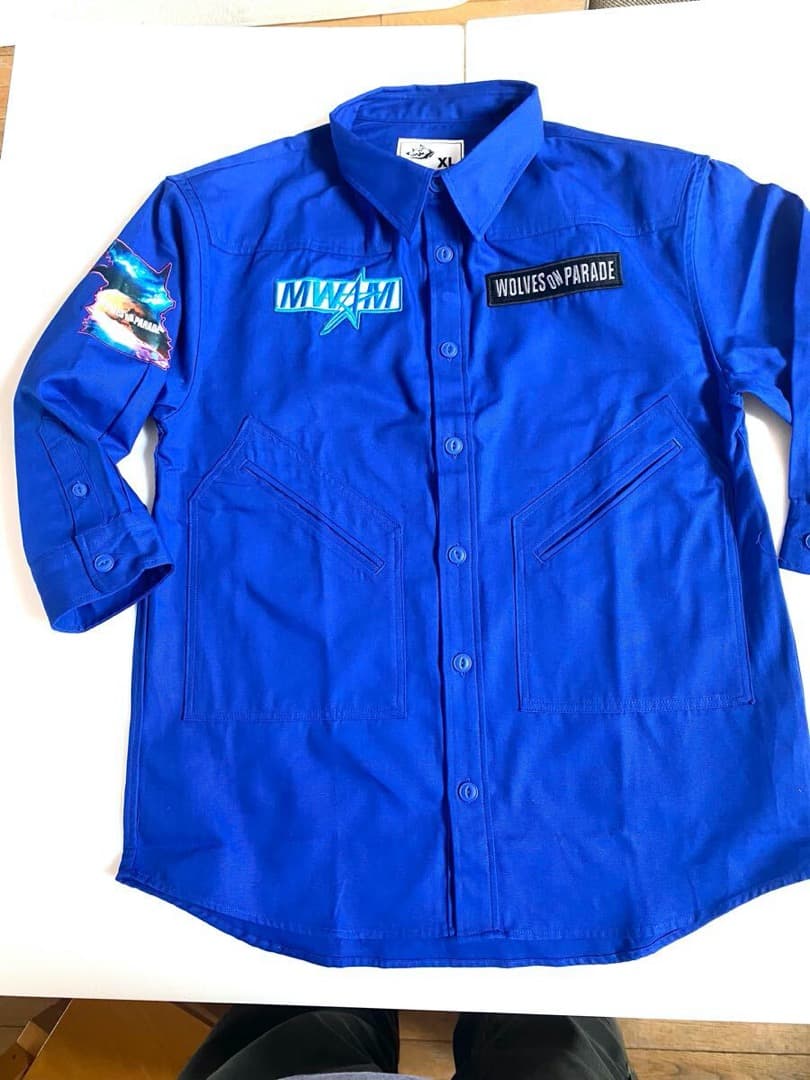 と*も様 新品 2024 マンウィズ　戦闘服ジャケット XLサイズ マンウィズア