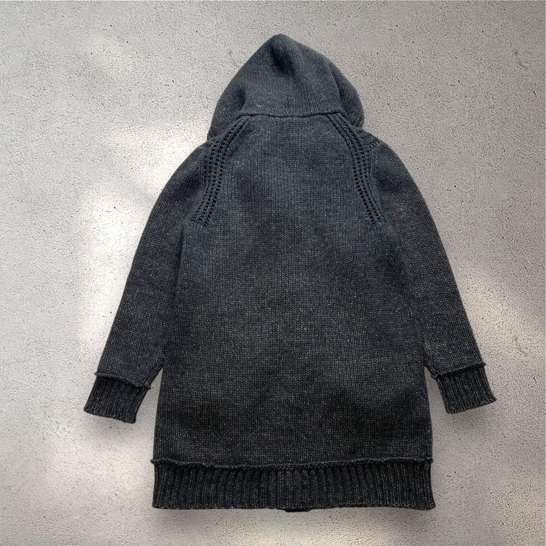 HUGO BOSS 大きいサイズ3XL ニットコート　ボアライナー付き　ブラウン