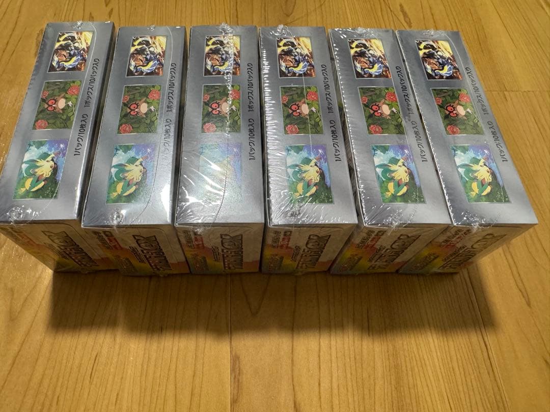 ポケモンカード テラスタルフェスex 6BOX シュリンク付き 新品未開封
