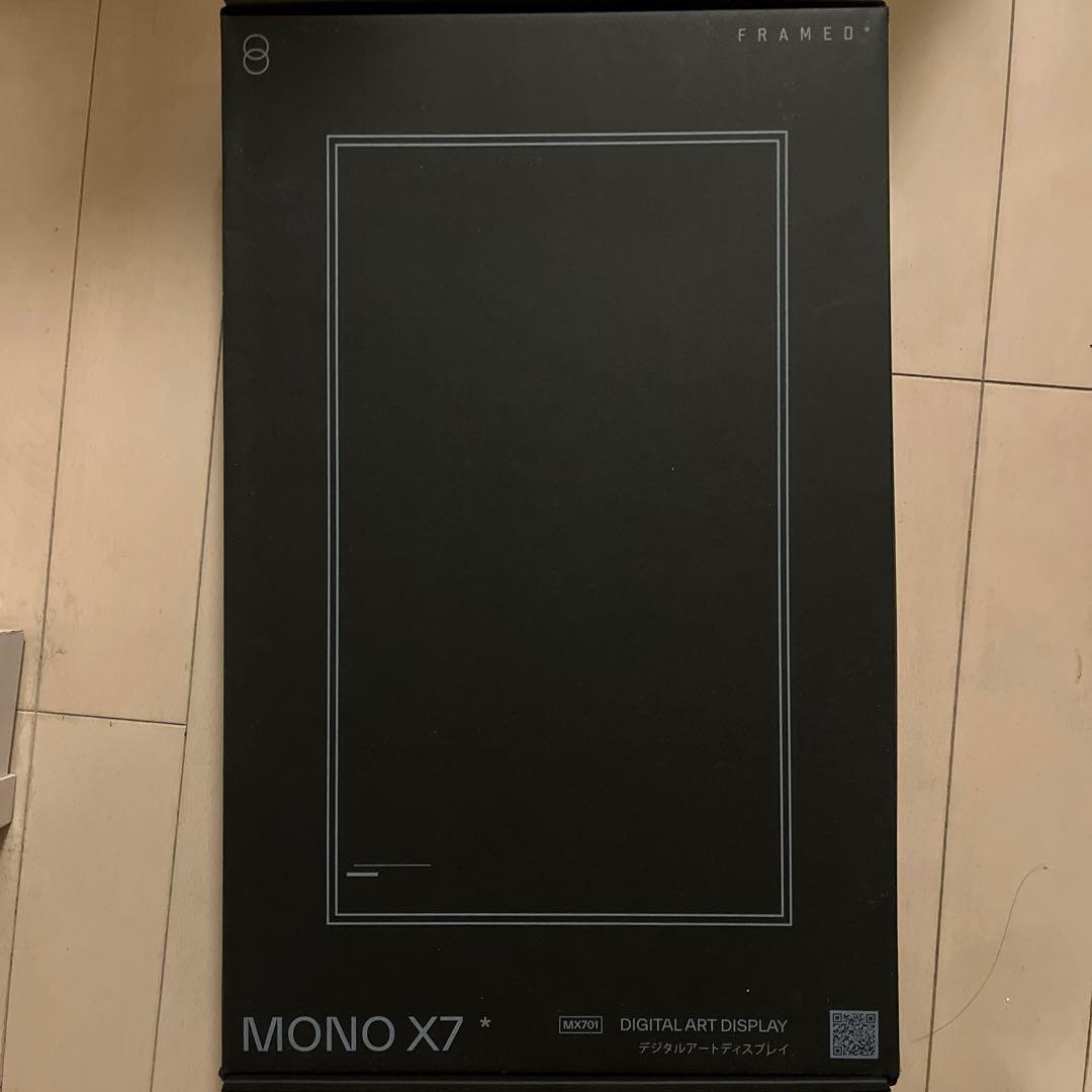 MONO X7 デジタルアートディスプレイ