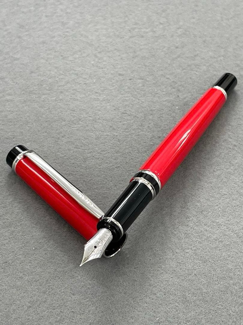 【廃番品】PILOT 万年筆 グランセNC レッド FGNC-1MR-R-F