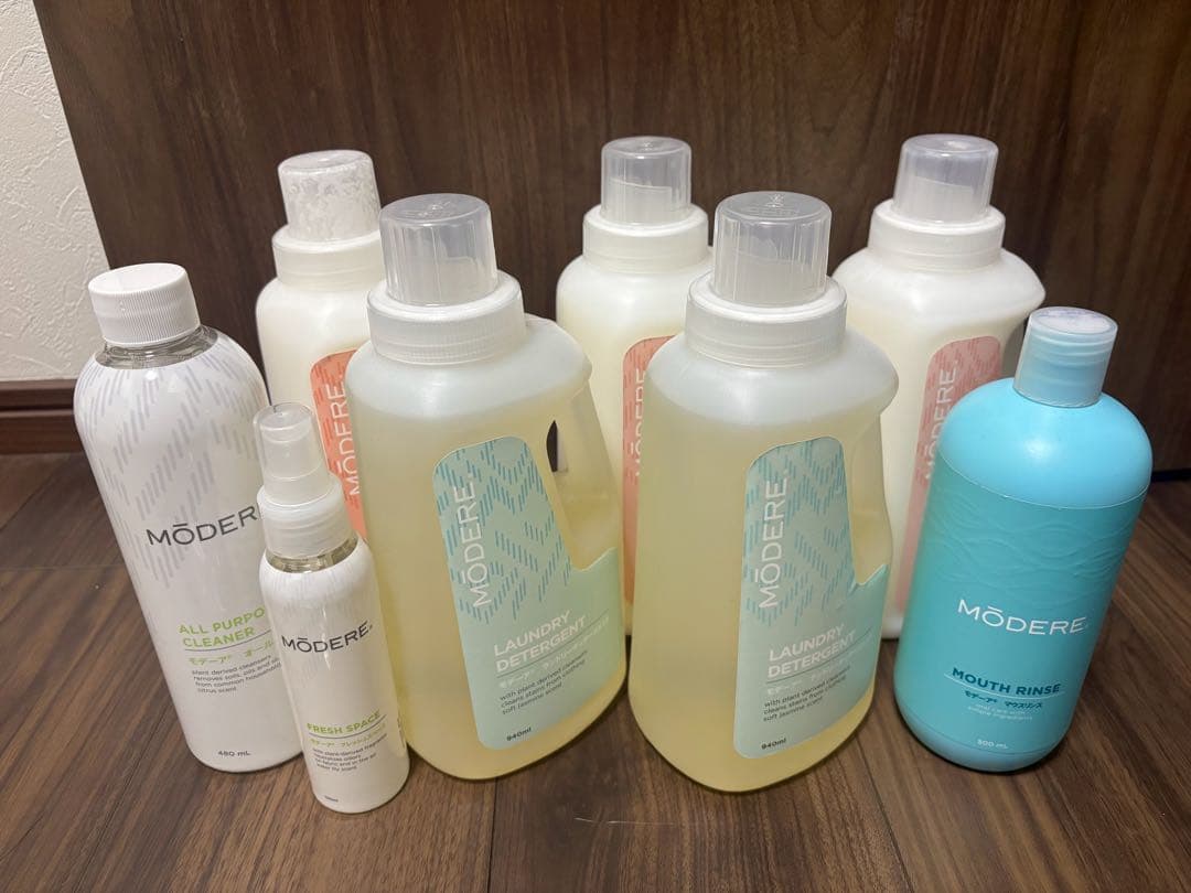 モデーア　洗濯用洗剤＆柔軟剤　マウスウォッシュ他セット
