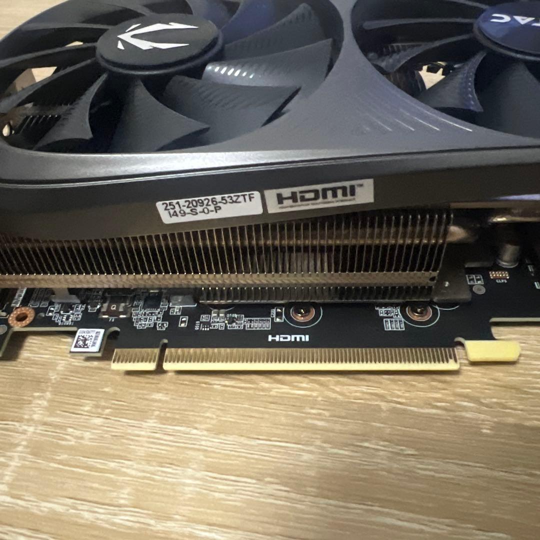 グラフィックボード・グラボ・ビデオカード RTX 4070ti super Trinity 16GB zotac