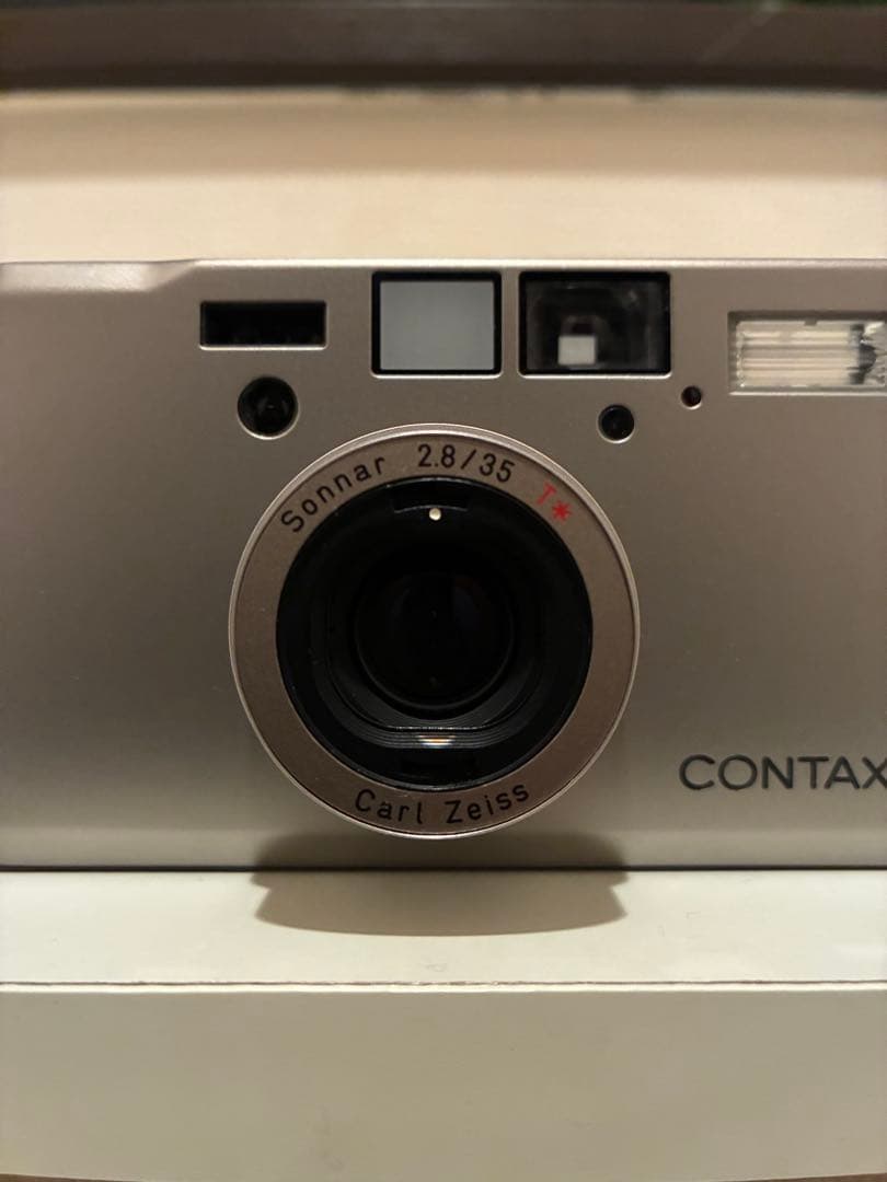CONTAX T3 コンタックス　コンパクトフィルムカメラ　チタンシルバー