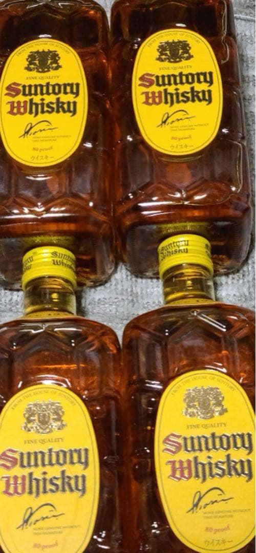 Suntory Whisky 750ml 琥珀色6本セット