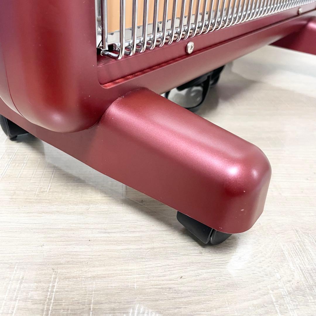 ★美品★ 遠赤外線暖房機 サンルミエ タイマー付 E800L-TM レッド