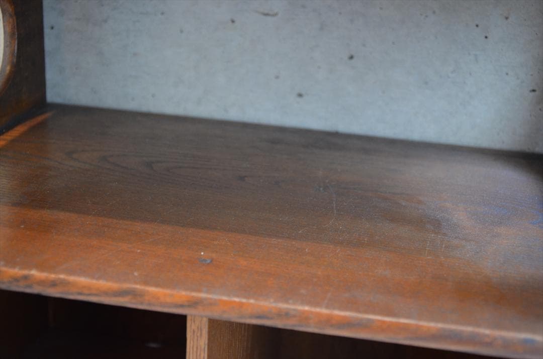 時代物　明治時代　木製　本箱　本棚　持ち手付　アンティーク　骨董品