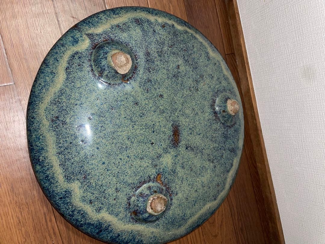 値下げしました　海鼠　水盤　鉢　中国　花器　宜興？　清？