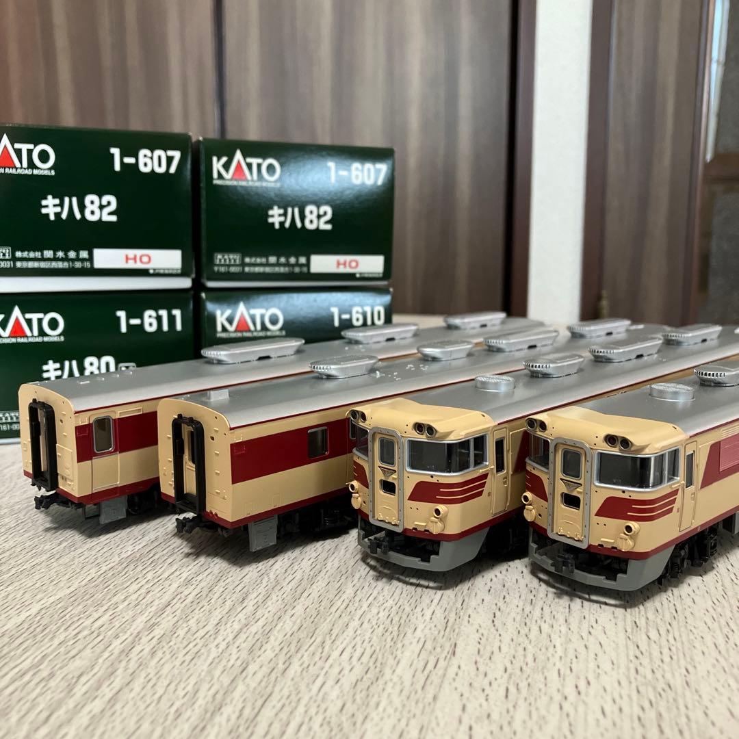 KATO 1-607キハ82 / 1-610キシ80 / 1-611キハ80