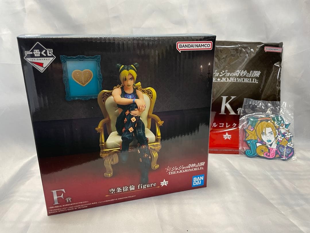 ジョリーン・クジョー フィギュア　 一番くじ K賞タオル J賞ラバーチャーム付