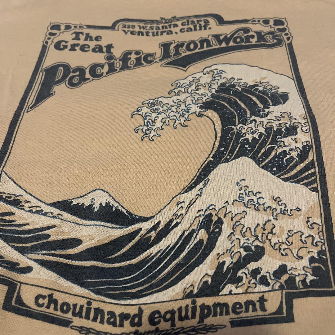 パタゴニア葛飾北斎 浮世絵スペシャルヴィンテージ染み込みプリント希少 Hanes