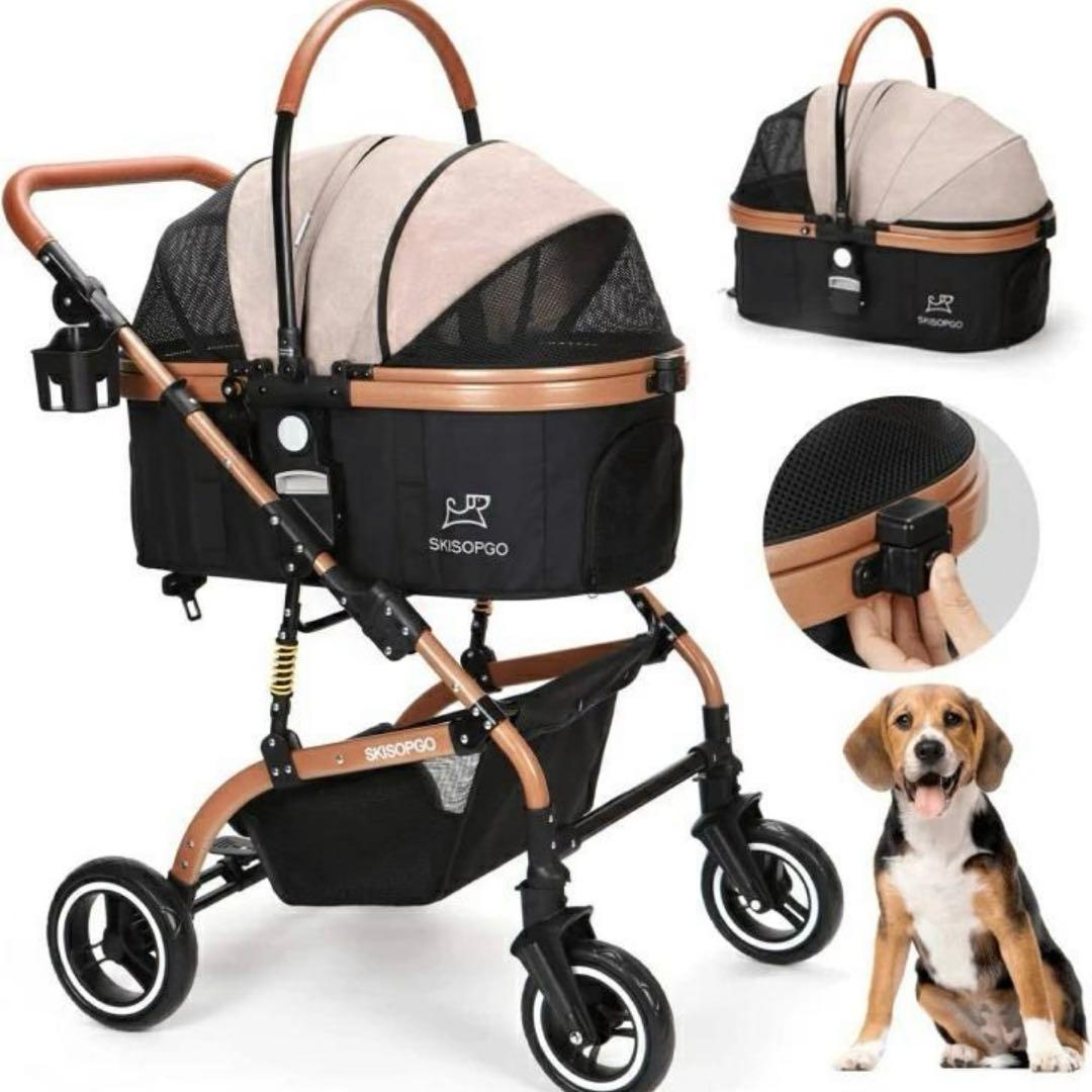 SKKOPGO ペットカート 小型犬・中型犬用 折りたたみ式　新品